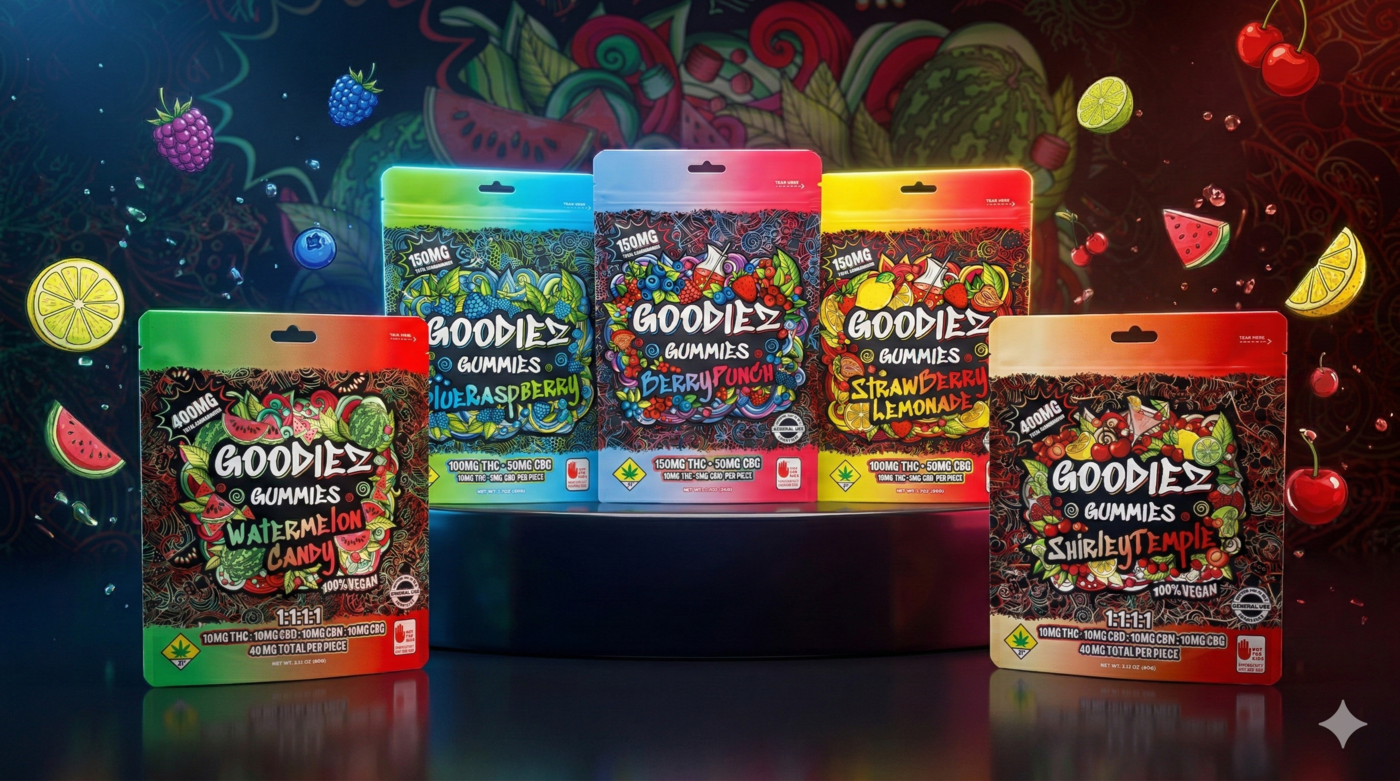 Goodiez Gummies lineup